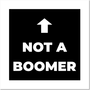 Not A Boomer Posters and Art